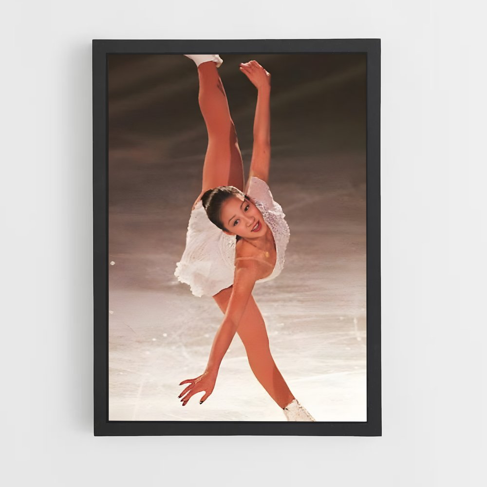 Poster La Magie de Michelle – affiche Patinage artistique (vue 2)